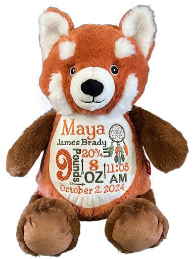 Red Panda - Becky Sue's Creations - Baby & Toddler - Cubbies