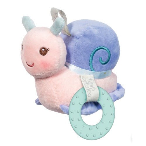 Shalem Snail Playtivity Rattle - Becky Sue's Creations - Baby & Toddler - Douglas Cuddle Toys