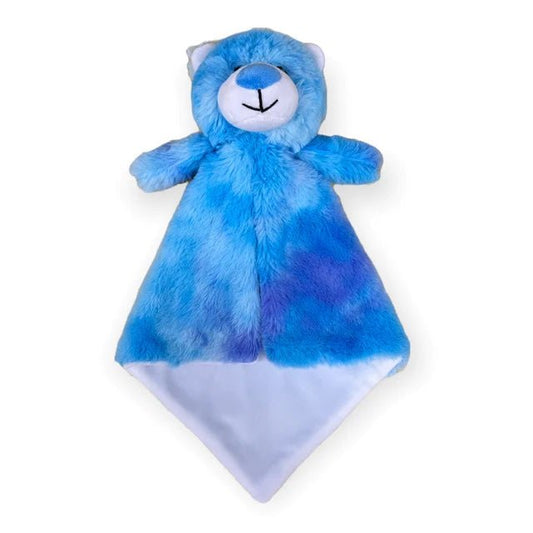 Blue Tie-Dye Bear Lovey - Becky Sue's Creations - Baby & Toddler - Little Elska