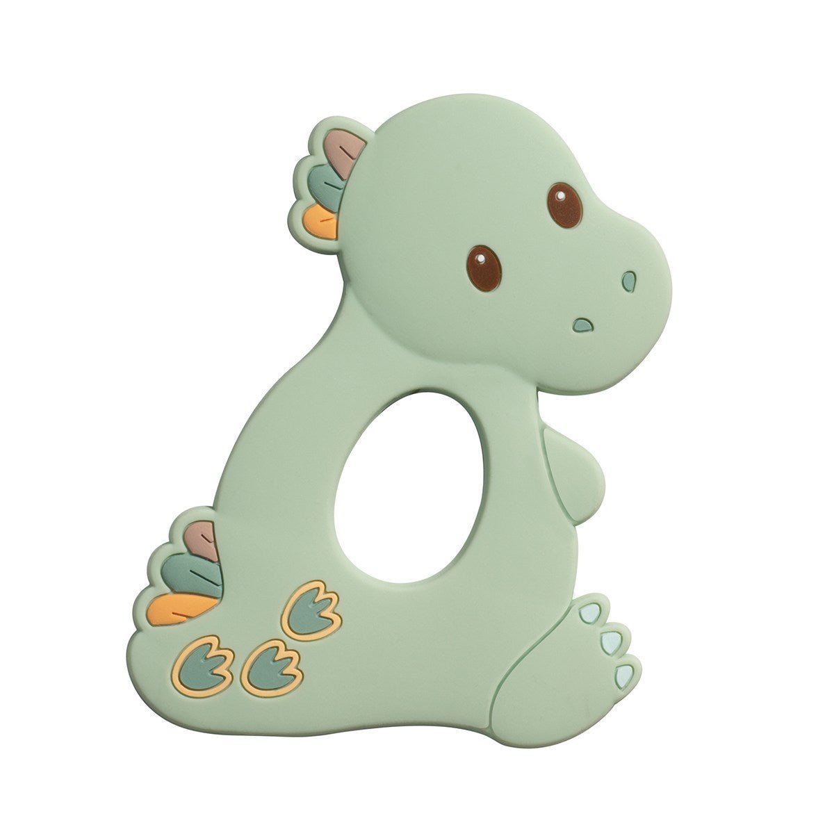 Danny Dino Silicone Teether - Becky Sue's Creations - Baby & Toddler - Douglas Cuddle Toys