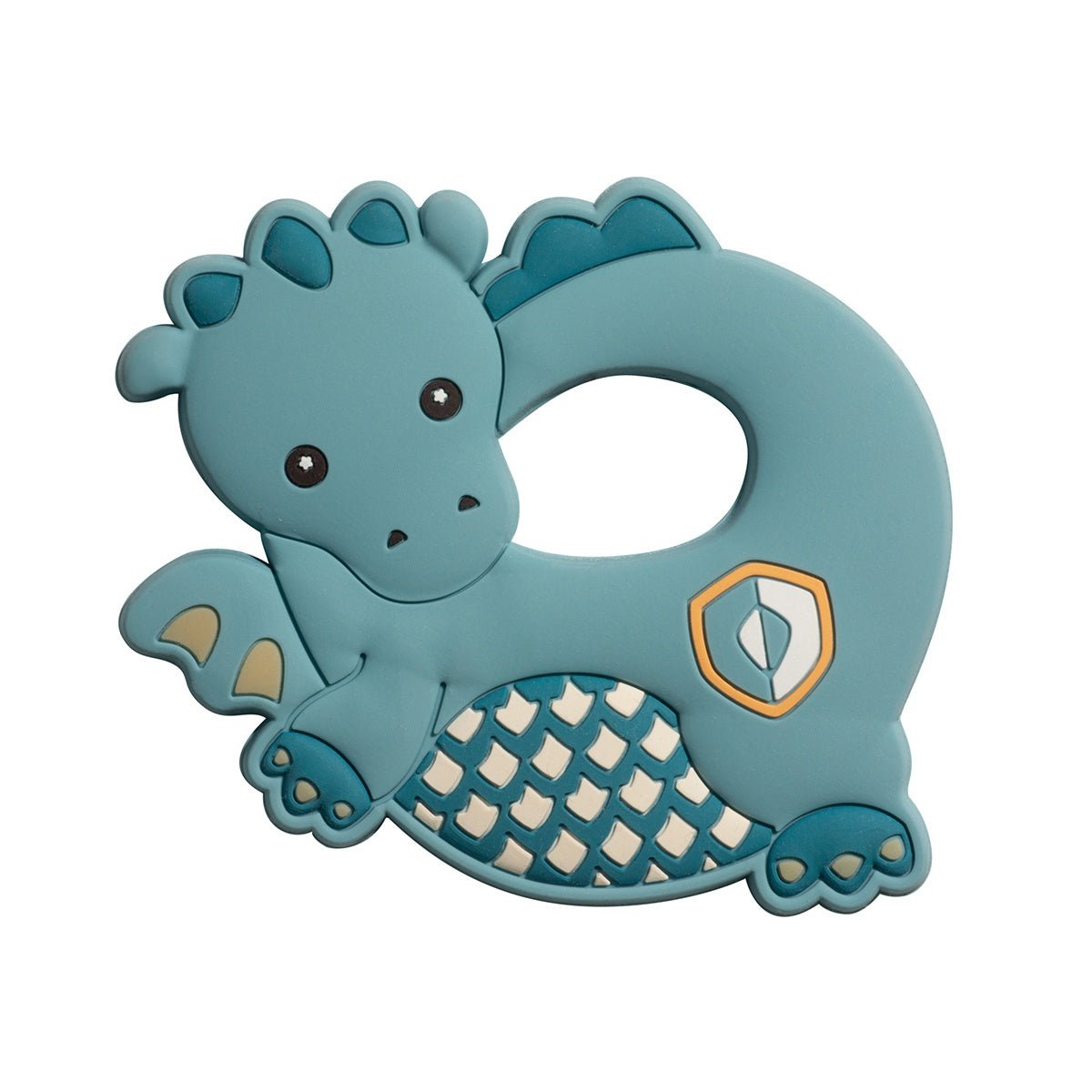 Demitri Dragon Silicone Teether - Becky Sue's Creations - Baby & Toddler - Douglas Cuddle Toys