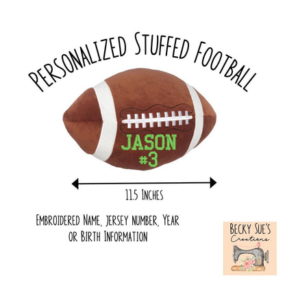 Football - Becky Sue's Creations - Sports Toys - Embroider Buddy