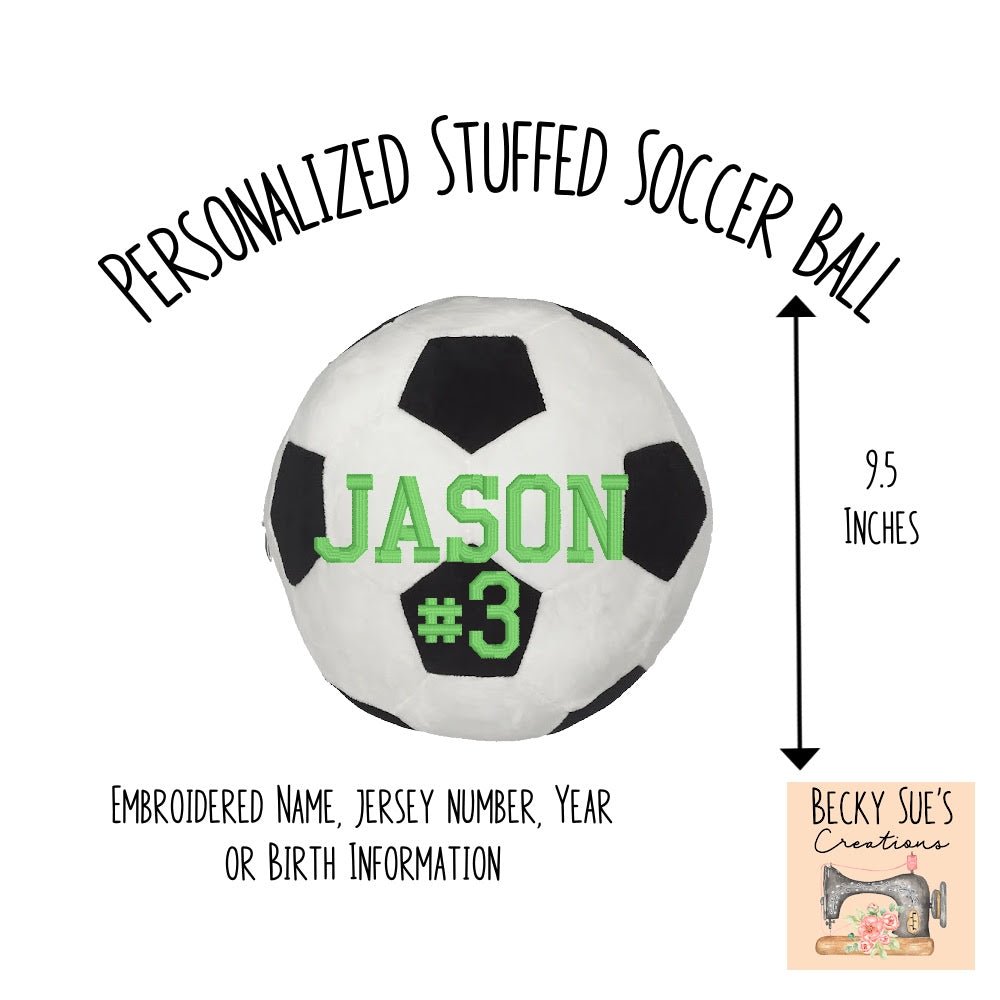 Soccer Ball - Becky Sue's Creations - Sports Toys - Embroider Buddy