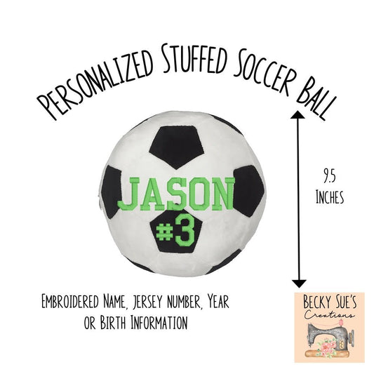 Soccer Ball - Becky Sue's Creations - Sports Toys - Embroider Buddy